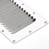 Amarine Made Stainless Steel Stamped Louvered Vent Rectangular Marine Vent