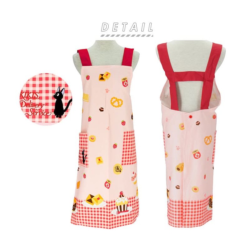 Marushin 1165013400 Studio Ghibli Kiki's Delivery Service, Jiji Orchid-type Apron,