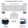 Tencoz Ping Pong Net, Retractable Table Tennis Nets for Table,
