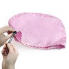 2 Pack Satin Car Headrest Cover Hair-Saving Satin Headrest Cover