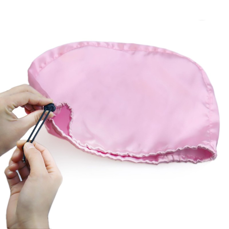 2 Pack Satin Car Headrest Cover Hair-Saving Satin Headrest Cover