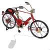 Red Mini Modern Bicycle Model Artwork Home Shop Decoration Ornament