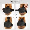 getfay 4 PCS Motorcycle Shift Pads, Adjustable Soft Rubber Motorcycle