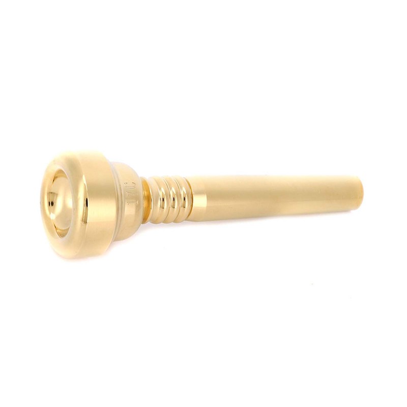 Trumpet Mouthpiece Gold Fashionable Look Beginner Musical Instrument Accessories 17C