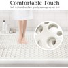 Extra Large Shower Mat Non Slip,47 * 31 Inch Bath