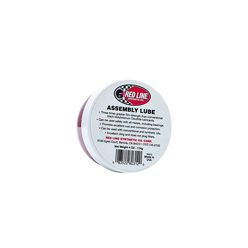 Red Line 80312 Assembly Lube - 4 Ounce Jar