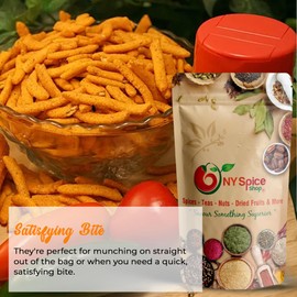 NY Spice Shop Cajun Hot Sticks Snacks - 5 Pound Cajun Corn Sticks - Toasted Corn Cajun Snack Mix - Spicy Sticks Snacks - Spicy Cajun Sticks – Trail Mix Sticks Cajun Spicy Snacks Hot Chips