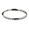 4030307 St Francis Prayer Bangle Bracelet Assisi Instrument of Peace