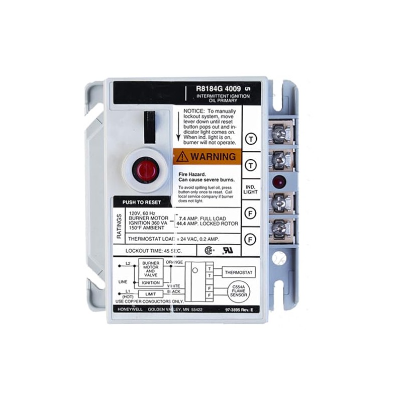 Honeywell 120 volt Oil Burner Control