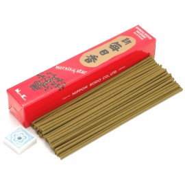 Nippon Kodo Set of 12 Boxes Nippon Kodo Morning Star SANDALWOOD Incense (Total 600 sticks)