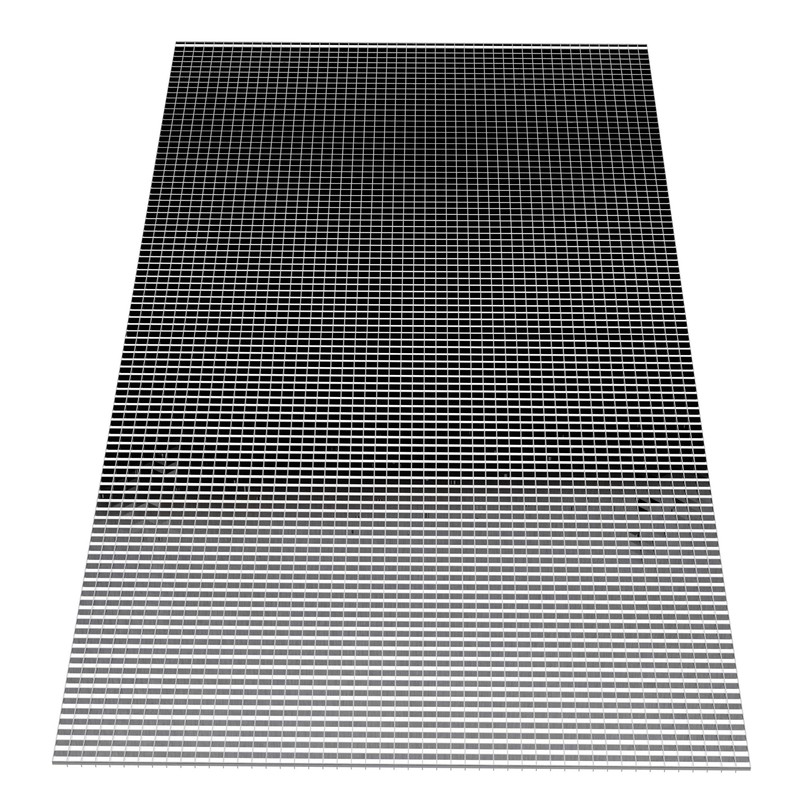 KastLite Egg Crate Panel 2-Pack in Chrome | Polystyrene |