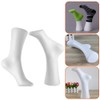 Plastic Foot Model 2pcs Female Feet for Business Plastic Men