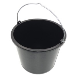DEWEPRO® Construction Bucket - 5 Litre Plastic Bucket - Extra Sturdy 5L Cleaning Bucket with Handle and Scale