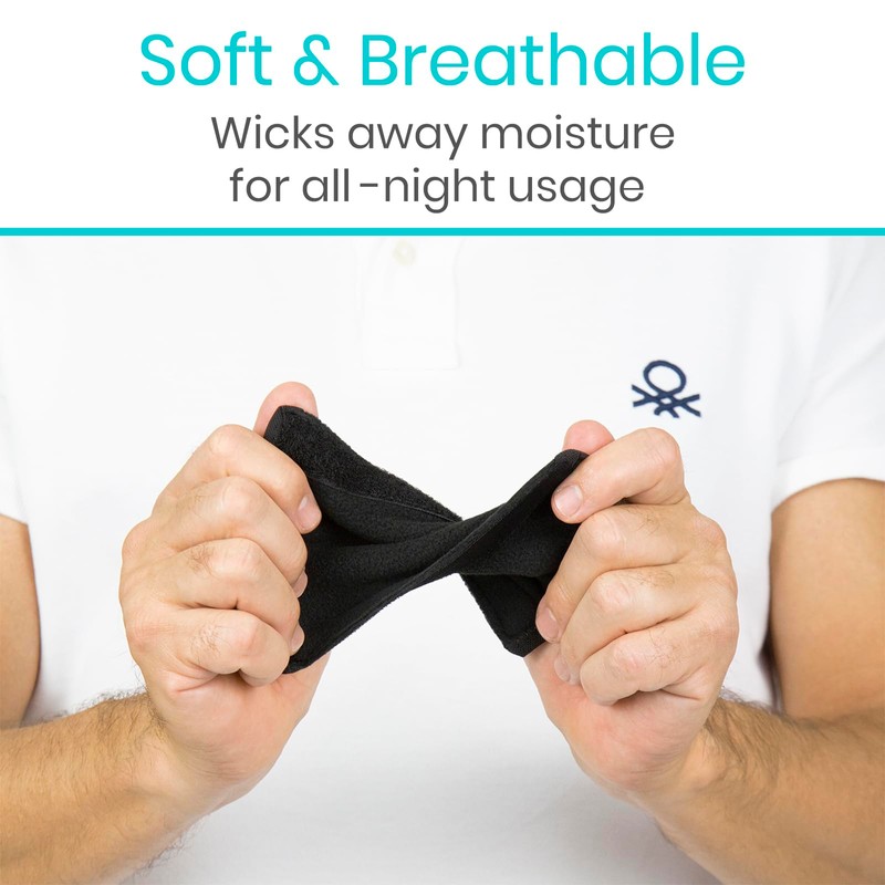 Vive CPAP Strap Covers (4 Pack) - Soft Fleece CPAP