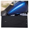 Cyreedom Motorcycle PU Leather Gas Tank Panel Bib with Flame