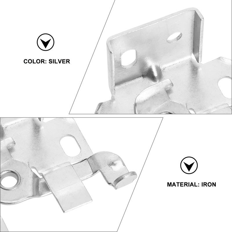 Angoily 4PCS Roman Blind Fixing Brackets, Lock Blind Brackets, Window