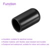 DMiotech 80pcs 10mm Inner Diameter Black Screw Protector Rubber End
