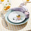 Lenox Peanuts Snoopy 4-Piece Easter Accent Plates Set, 4 Count,
