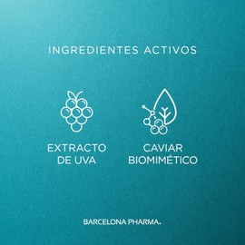 Barcelona Pharma | Tratamiento Rescate Capilar: Shampoo Reestructurante + Leave In | Para cabello severamente dañado/procesado | Extracto de uva y cav