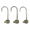 Tungsten Ned Fishing Jig Heads, 3.5g, 4.7g, 7.0g, 3 Pack FISHIN ADDICT (4.7 gram)