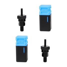 GAOLAOSY 2PCS Replacement Mandrel for Rivet Nut Tool, SAE 10-24 Rivet Nut Gun Mandrel & Nose Piece, Universal Vehicle Tool Replacing Accessories