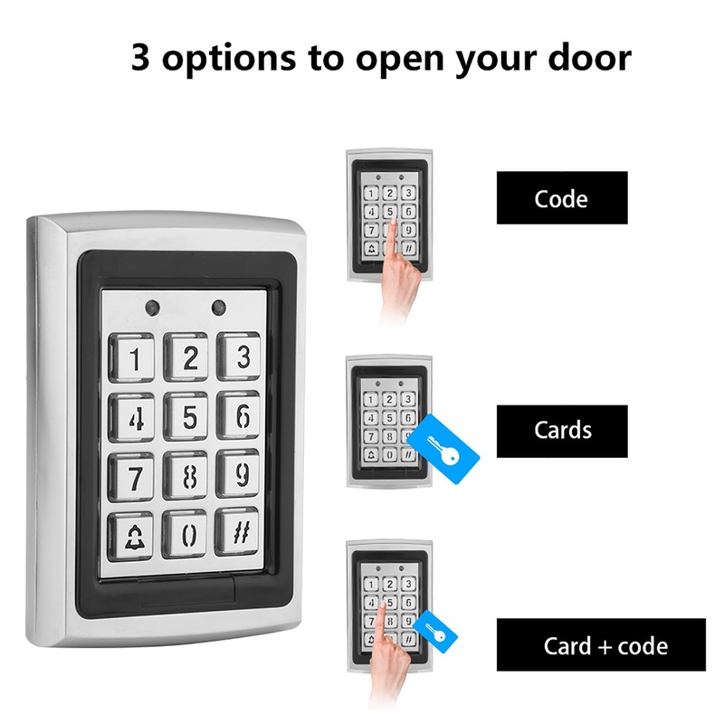 RFID Card Door Access Controller Keypad With Backlight Security Door