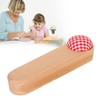 Quilter Clapper Pin Cushion Design Smoothing Tailor Striker Hardwood For