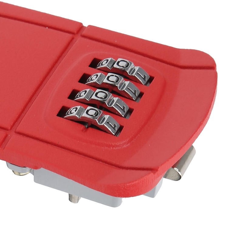 Key Lock Box 4Digit Combination Password WallMounted Outdoor Storage for