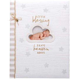 C.R. Gibson Little Blessing Baby Memory Book for Newborns, 64 pgs., 8 3/4" x 11 1/4"