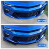 Fancemot Glossy Black Front Bumper Lip Compatible with Chevy Camaro