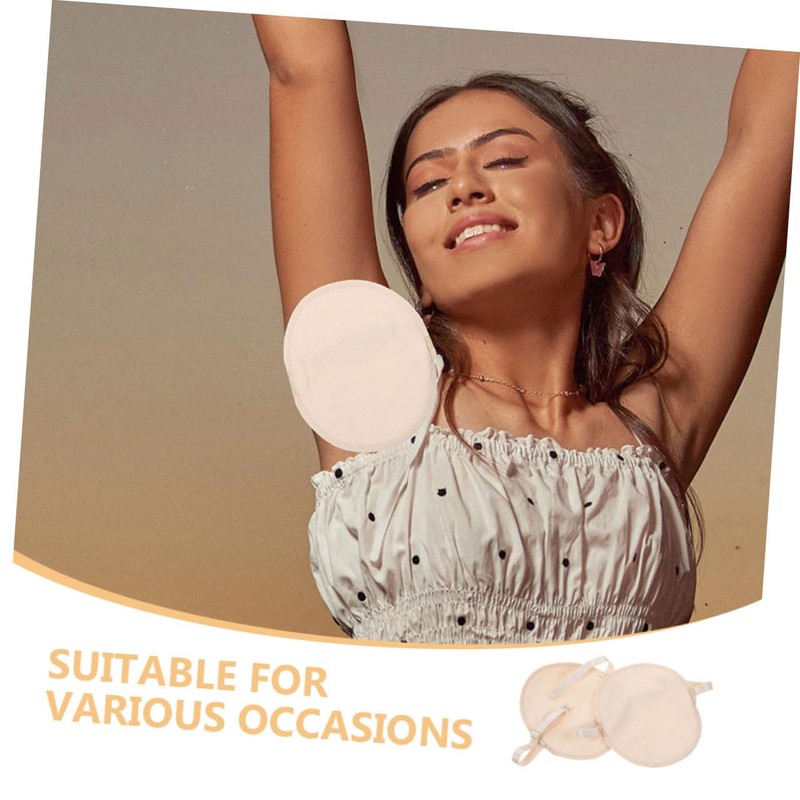 TOVINANNA Sweat Absorbing Pads Underarm for Women Men 2 Pairs