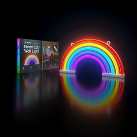 Atomi Smart Neon LED Light I Decorative Wall Art for Bedrooms, Bars & DIY Designs I USB Powered, 10 ft Cord - Multi-colored Rainbow