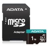 ADATA MICROSDXC 1TB CLASS10 Premier Pro V30 Retail A2 AUSDX1TUI3V30SA2-RA1