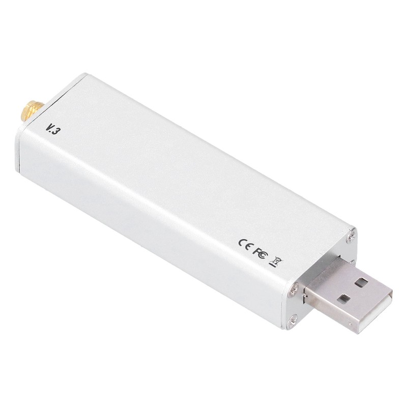 Full Band Receiver Aluminum Alloy RTLSDR 0.1MHz to 1.9GHz Full