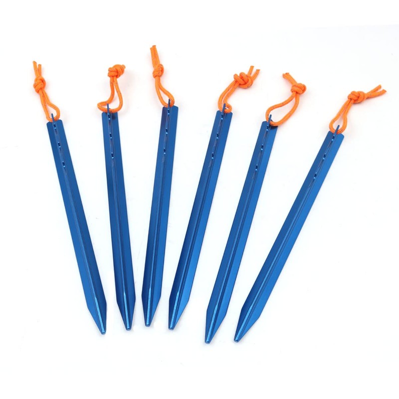 ZONADAH 20Pcs in Set Camping Tent Pegs Stakes Set 7"