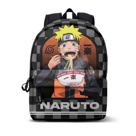 Naruto Ichiraku-Kleiner FAN HS Rucksack, Schwarz, 25 x 35 cm, Kapazität 12 L