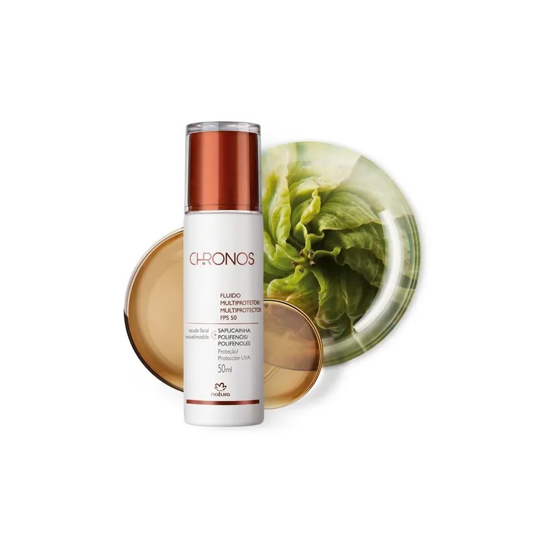 Fluido Multiprotector Fps 50 Chronos Natura 50ml