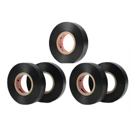 Lhazemu Vinyl Electrical Tape, Professional Flame Retardant Waterproof PVC Electrical Insulation Tape, Insulation 600V Regular Internal Use Protect Home Outdoor Car Etc 5Pcs 3/4inx66ft.