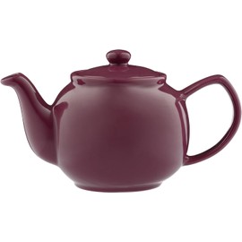 Price & Kensington Tetera de gres de 6 tazas, magenta profunda
