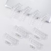 LuSeren 8 Pack ClearHair Clips for Women 4.3 Inch Large
