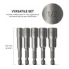 NEIKO 10066A 1/4” Hex Shank Magnetic Power Nut Driver Set