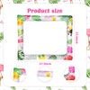 SINGOMON 31PCS Hawaiian Photo Booth Props Novelty Tropical Photobooth Props