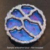 Geode Agate Coaster Silicone Mold B