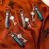 Sureio 49 Pcs Christian Keychains Church Gifts in Bulk Bible