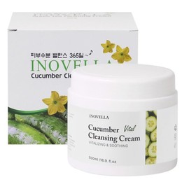 Inovella 이노벨라 피부수분 밸런스 오이 클렌징 크림 500g Inovella Skin Moisture Balance Cucumber Cleansing Cream 500g