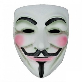 Anonymous V For Vendetta Guy Fawkes Fancy Dress Halloween Mask Costume