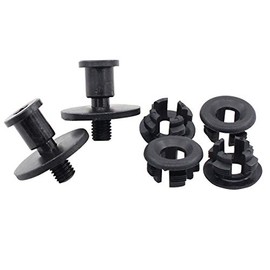 NewYall Truck Bed Extender Installation Mounting Hardware Striker Pivot Bolt and Bushing for Ford F-150 2004-2008, Lincoln Mark LT 2006-2008