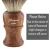 Haryali London Shaving Brush, 100 % pure badger hair bristles,