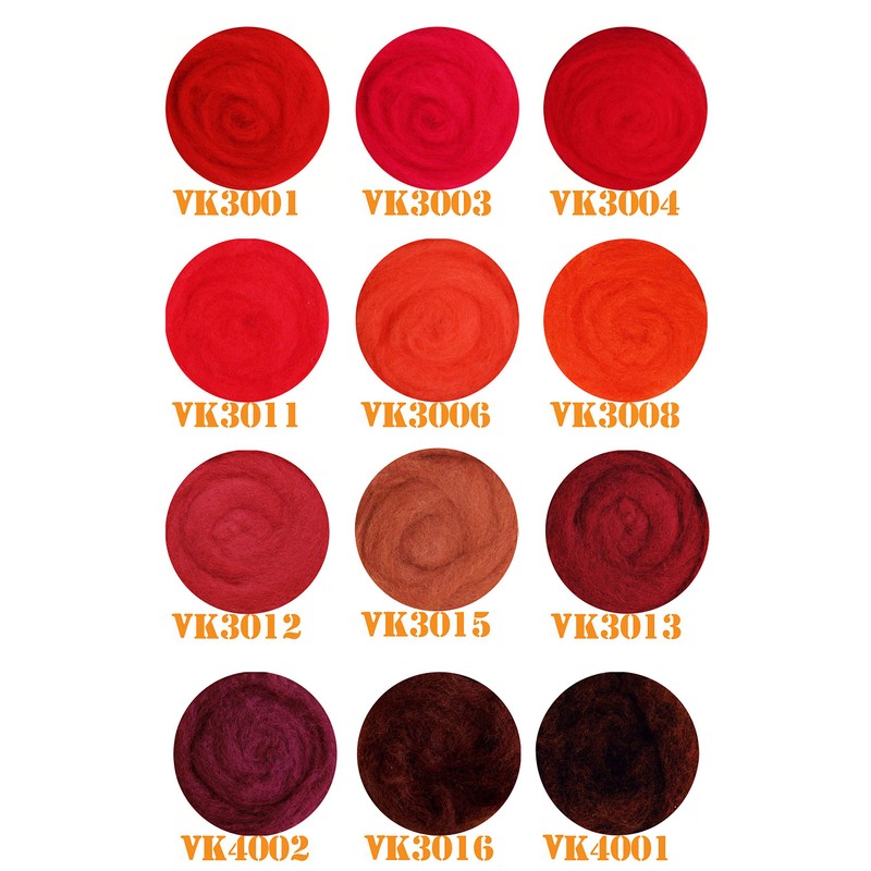 SIA COLLA-S Felt Wool 100% Wool for Felting Dry Felting