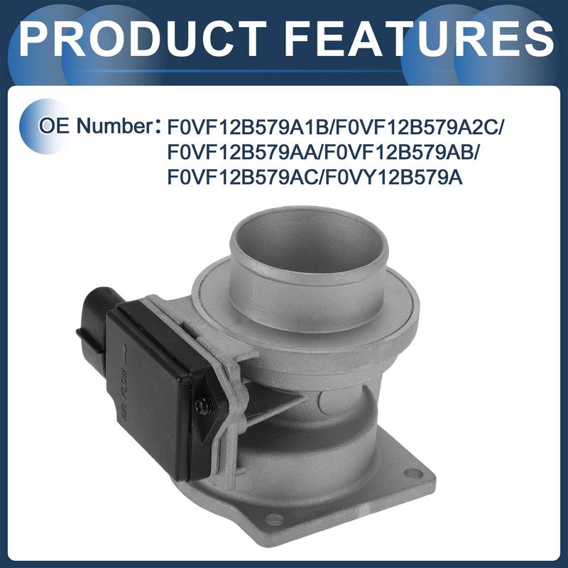 Partuto Mass Air Flow Sensor Assembly No.F0VF12B579A1B MAF Air Flow